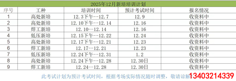 石家莊應(yīng)急局電工 / 焊工 / 高處證開考！12 月批次名額告急，繳費(fèi)鎖定資格